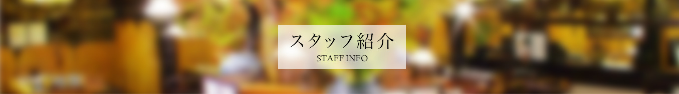 スタッフ紹介 STAFF INFO