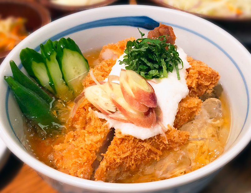 冷やしかつ丼 夏季限定 醤油 9月末迄販売します かつ吉 渋谷 新丸ビル 日比谷国際ビル 日本橋高島屋s C のとんかつ専門店